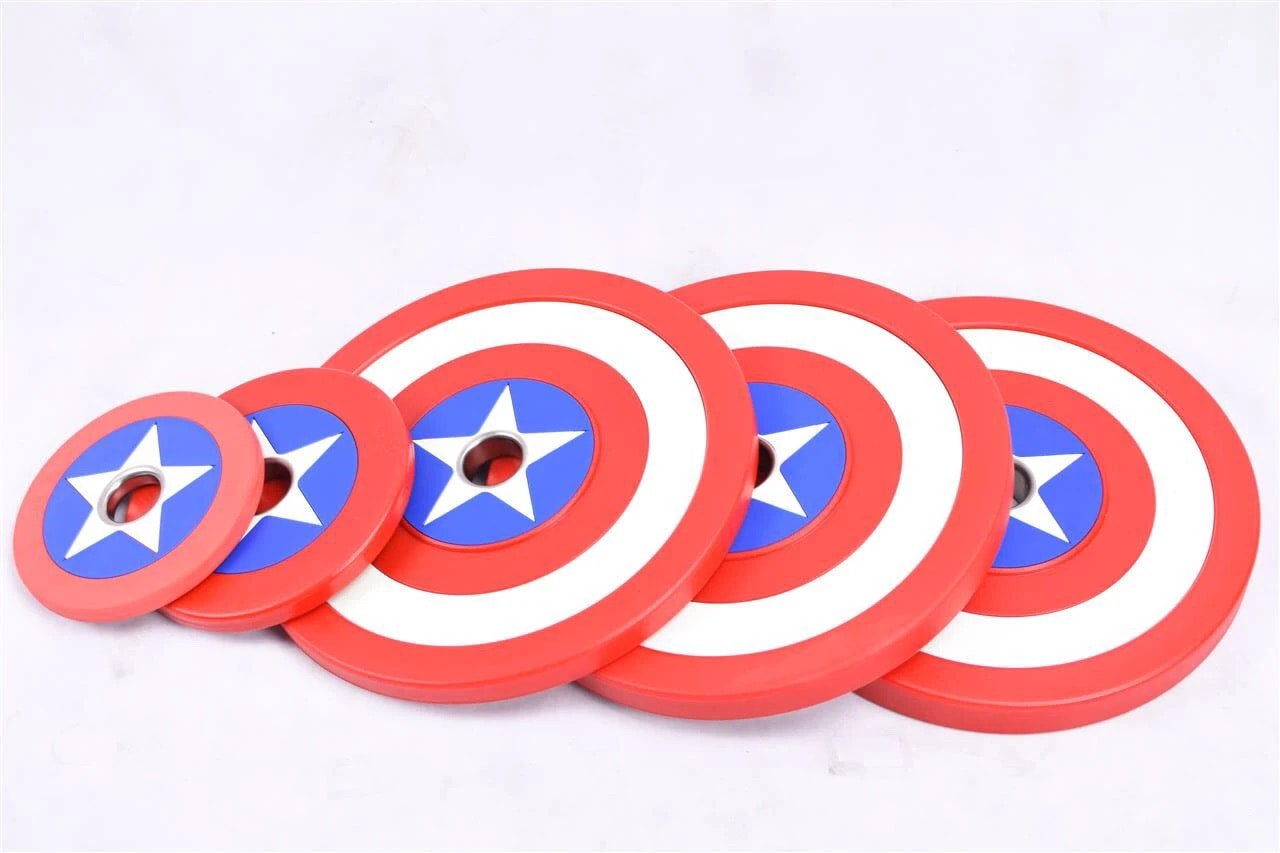 Captain America Bumper Plates
