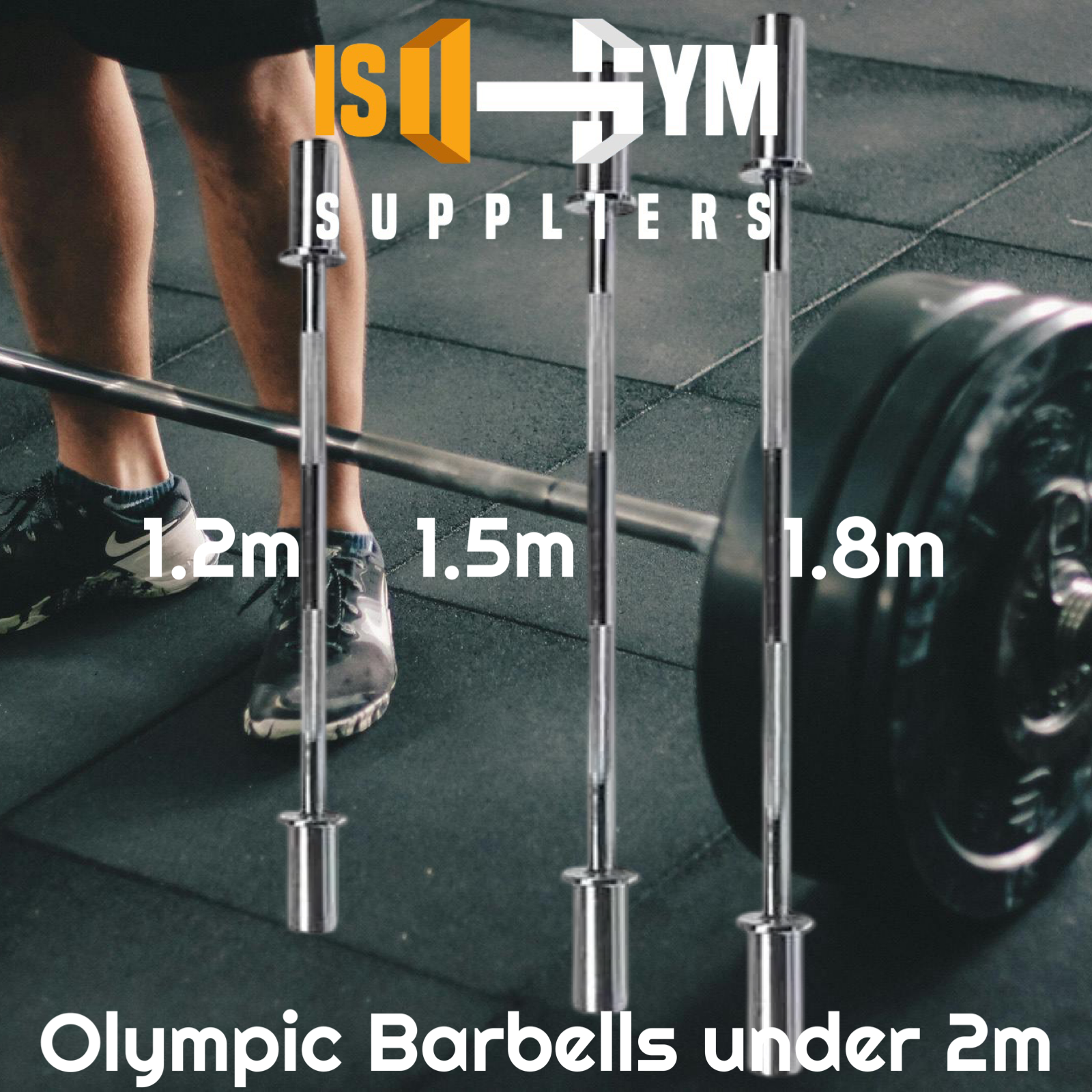 Olympic Straight Barbells under 2 metres